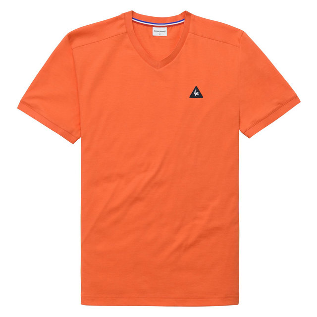 T-shirt Essentiels Le Coq Sportif Homme Orange Orange